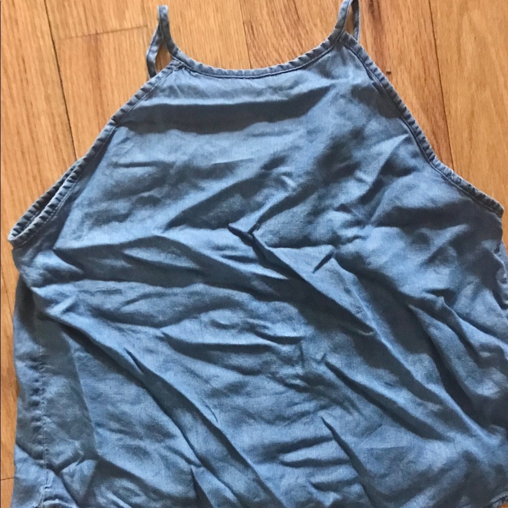 “Swing” Denim Tank Top
